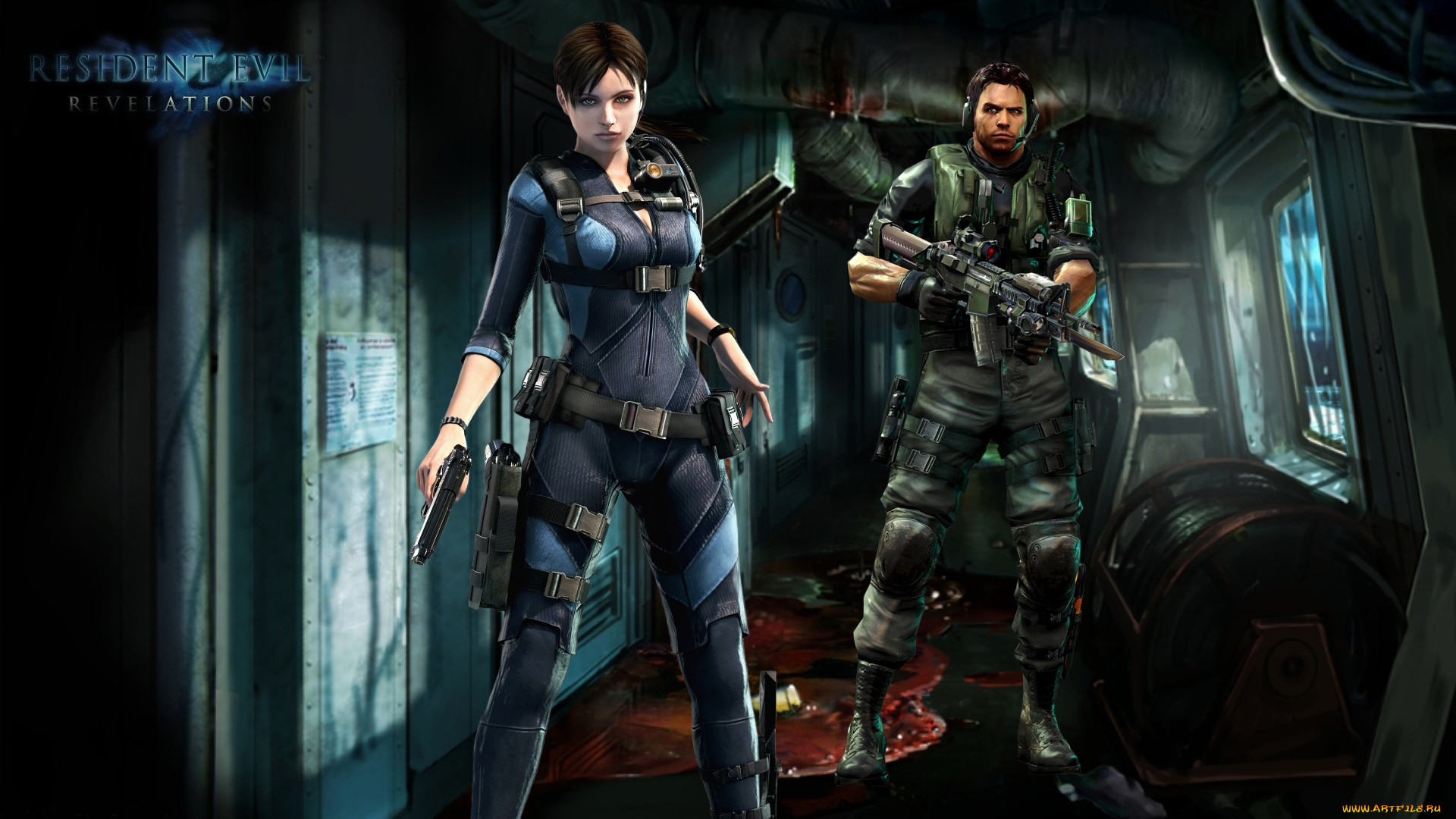 resident, evil, revelations, , , jill, valentine, parker, luciani